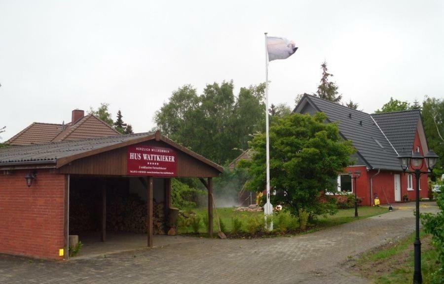Вилла Hus Wattkieker 7B Хузум Экстерьер фото